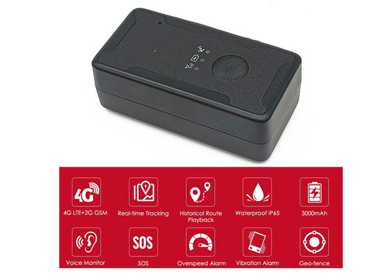 3000mAh Mini magnétique GPS Tracker 4G Dispositif de suivi d'emplacement d'actifs antivol